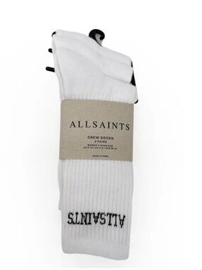 ♦️All Saints Women’s Crew Socks 3 pair nice quality size 5 to 10